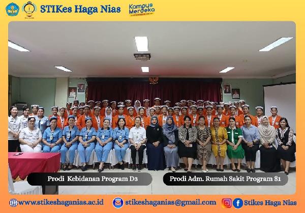 Foto SERAH TERIMA MAHASISWI STIKES HAGA NIAS